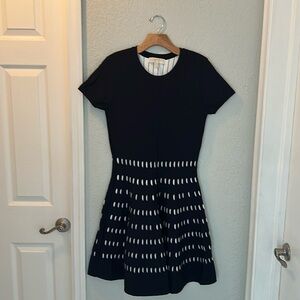 Micheal Kors navy s/s sweater dress